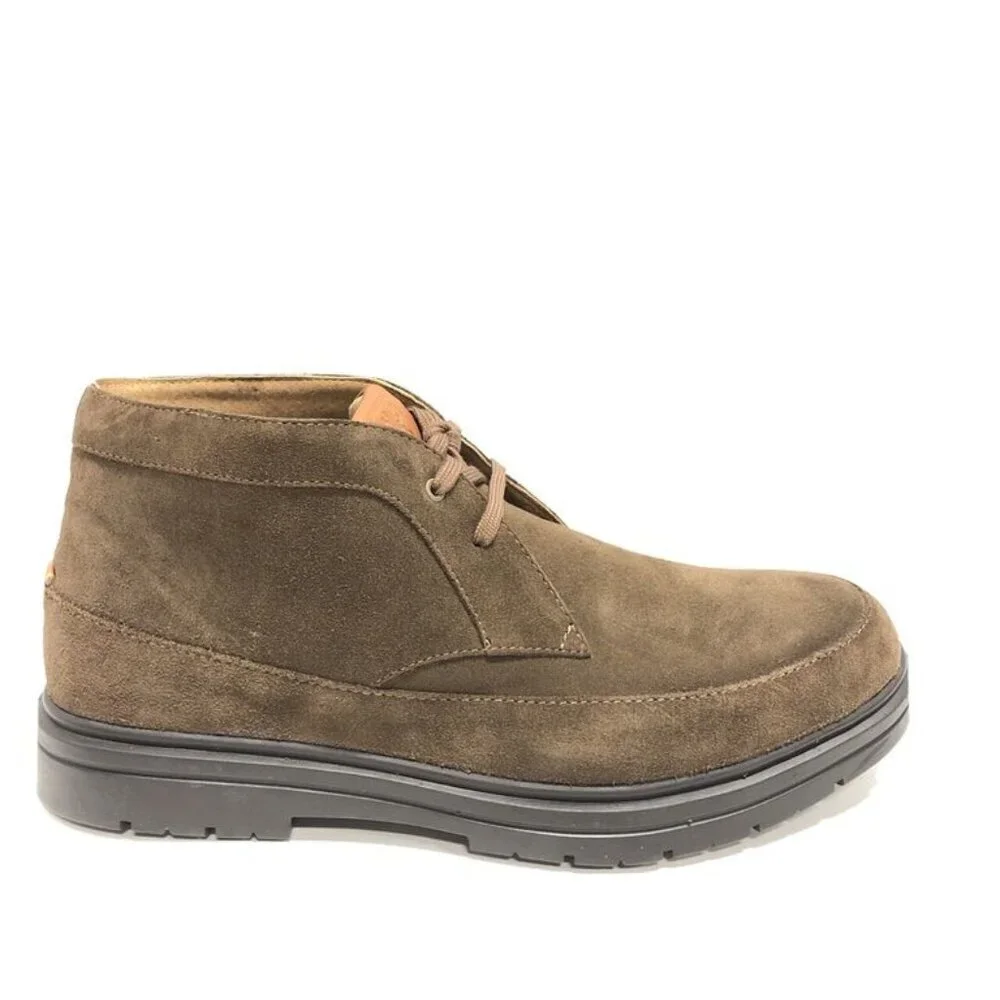 Stacy Adams Men’s Amherst, Brown Suede Chukka Boots, Size 11.5M.
